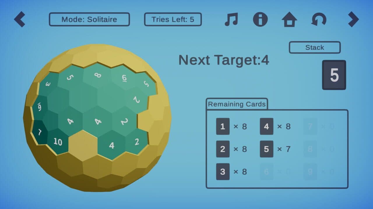 Cardsweeper screenshot 1