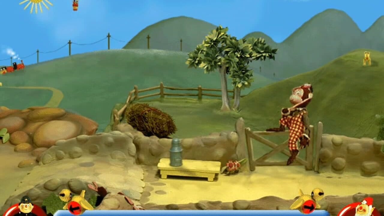 Noddy: The Magic of Toytown on a CD-ROM screenshot 1