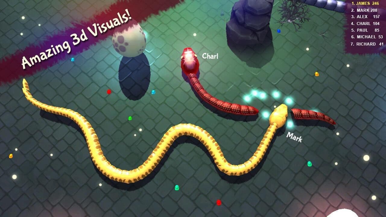 3D Snake . io thumbnail 3