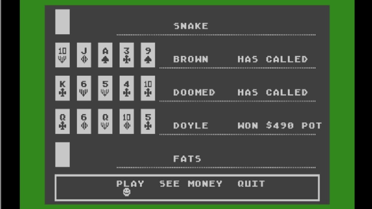 Five Card Stud Poker screenshot 1