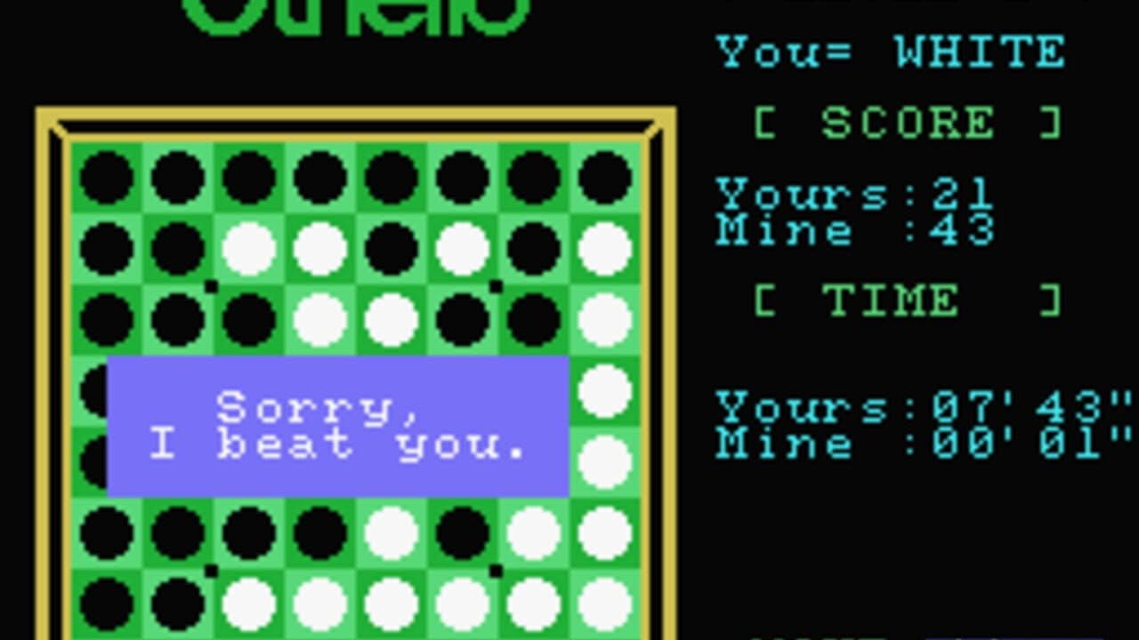 Computer Othello screenshot 1