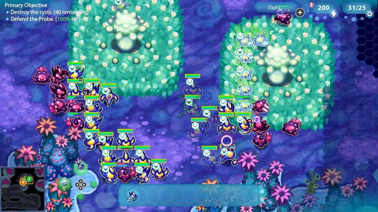 Amoeba Battle: Microscopic RTS Action thumbnail 2