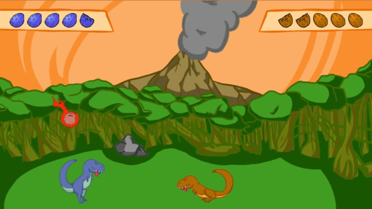Dodgeball Dino Duel screenshot 1