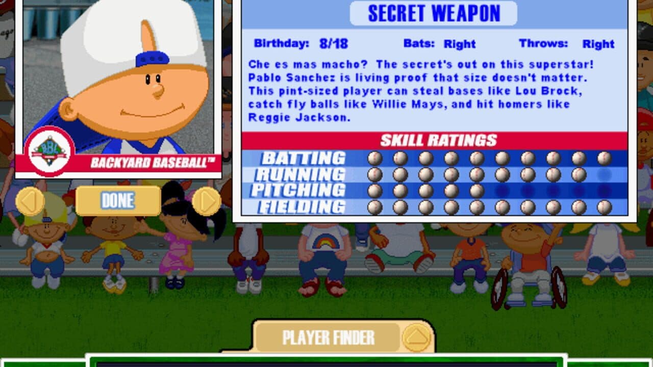 Backyard Baseball 2001 thumbnail 4