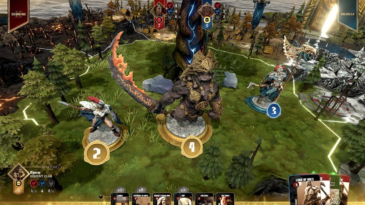 Blood Rage: Digital Edition screenshot 1