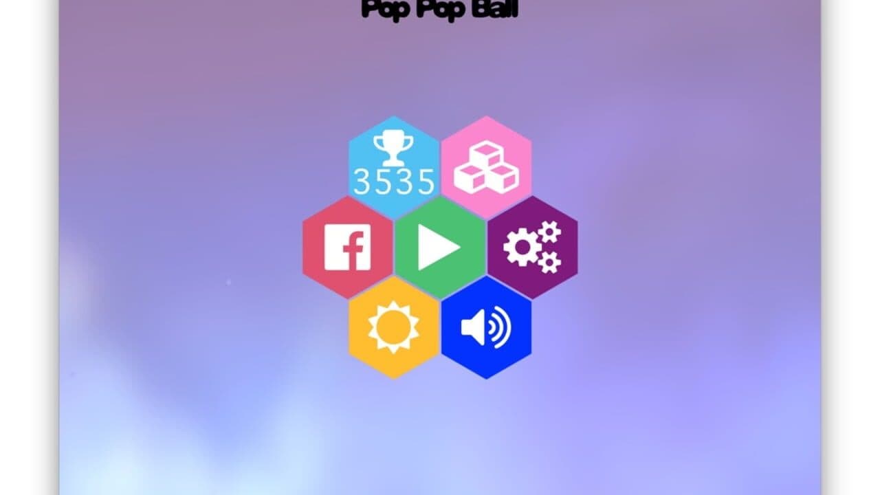 Pop Pop Ball: Popping Matching Colors Game screenshot 1
