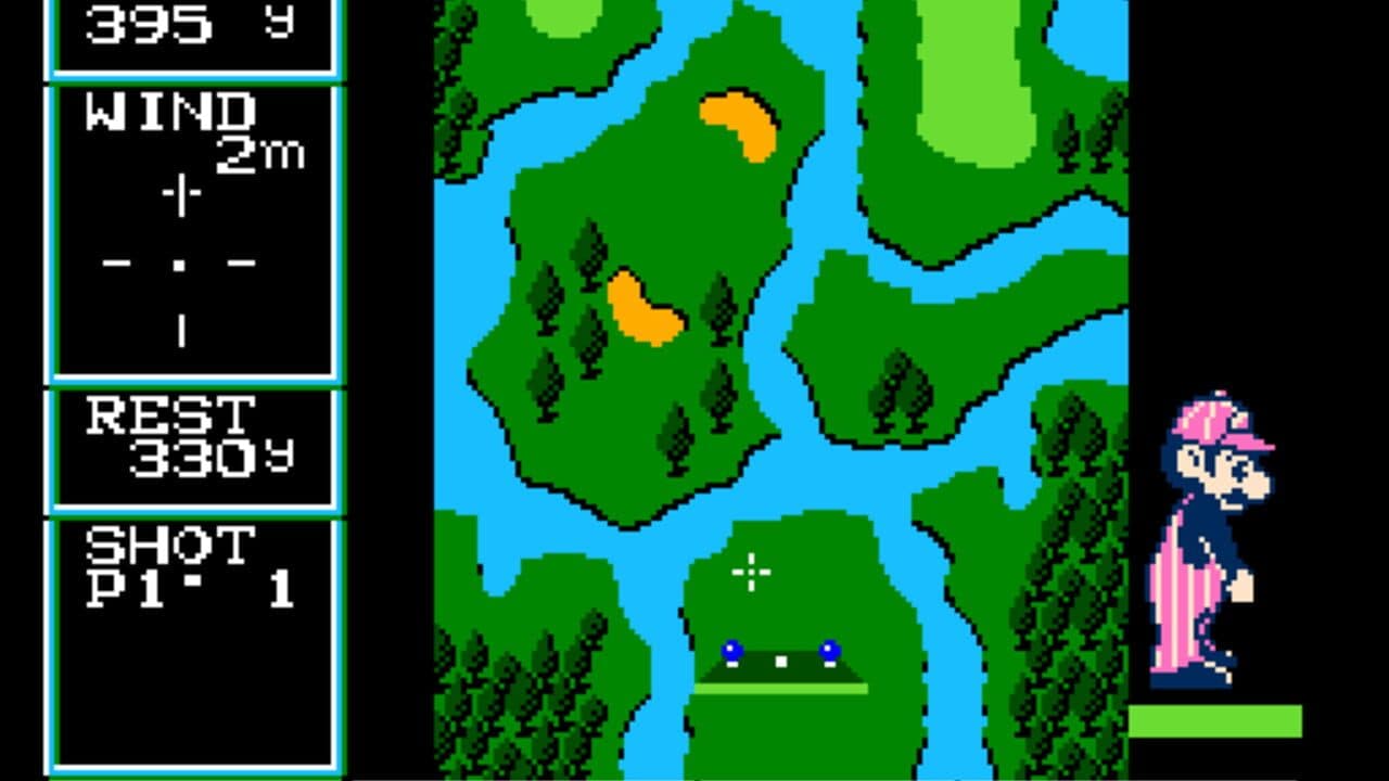 Family Computer Golf: U.S. Course screenshot 1
