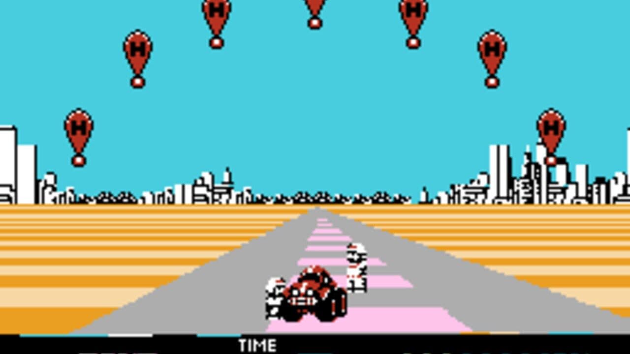 Famicom Grand Prix II: 3D Hot Rally screenshot 1