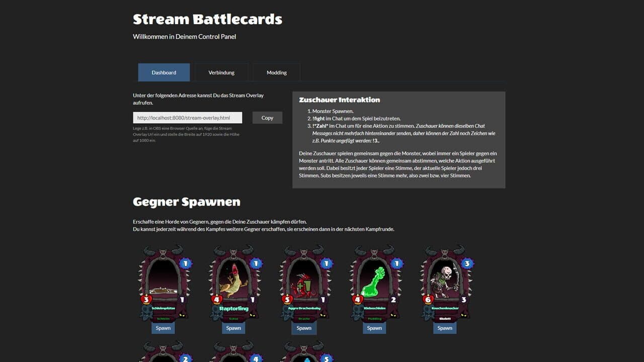 Stream Battlecards screenshot 1