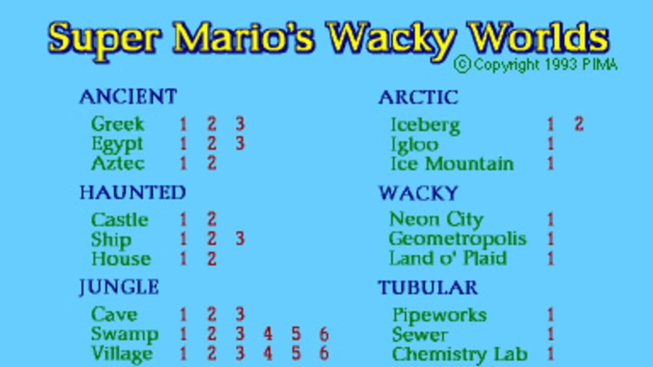 Super Mario's Wacky Worlds thumbnail 7
