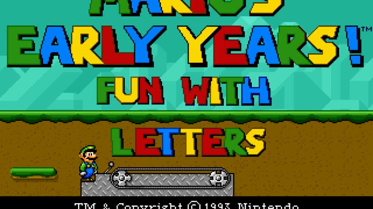 Mario's Early Years! Fun with Letters thumbnail 2