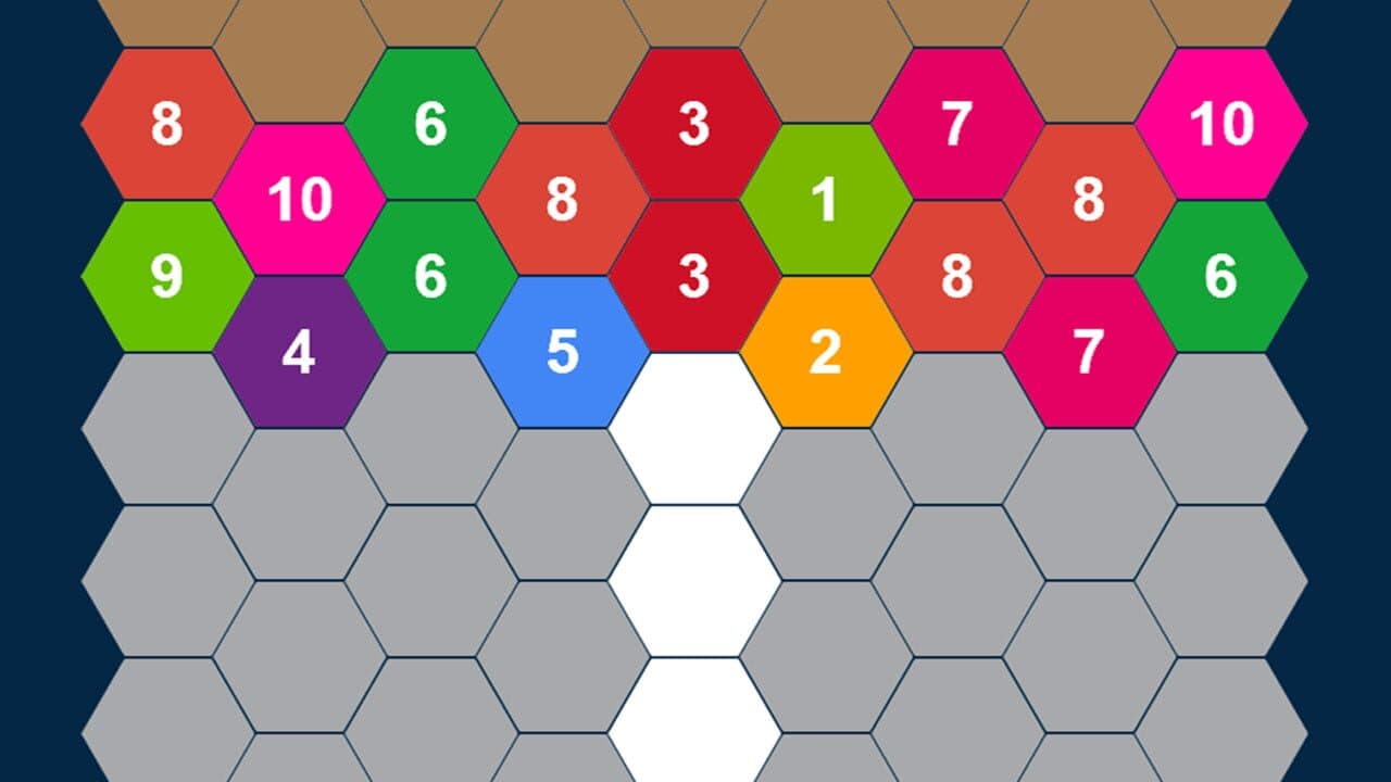 Hexa Attack Puzzle: Shoot n Merge Numbers thumbnail 3
