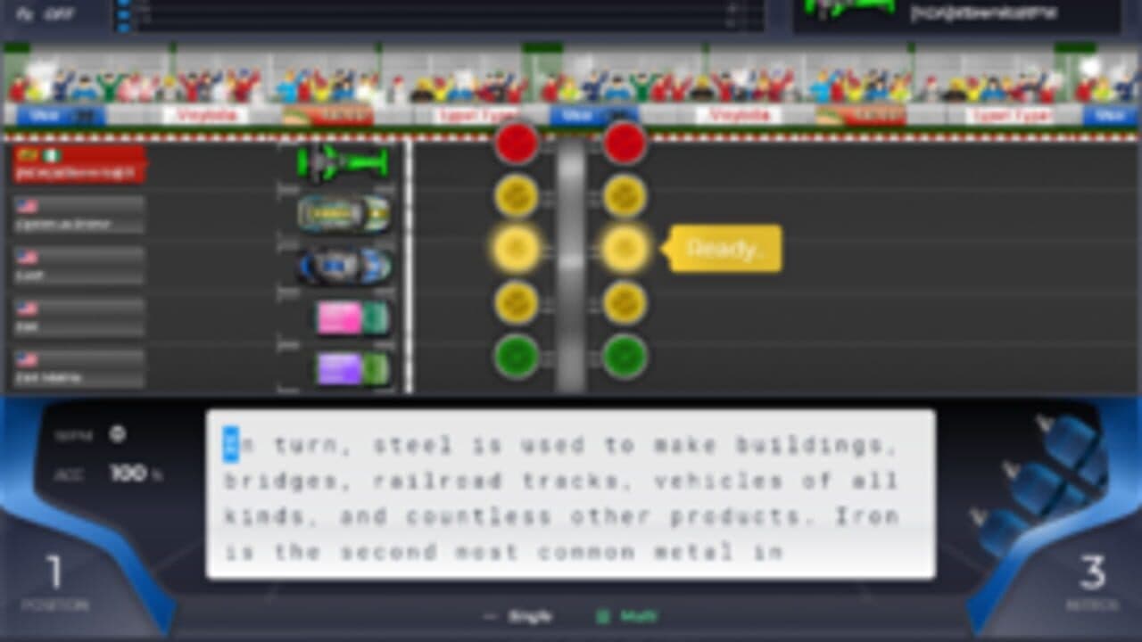 Nitro Type screenshot 1