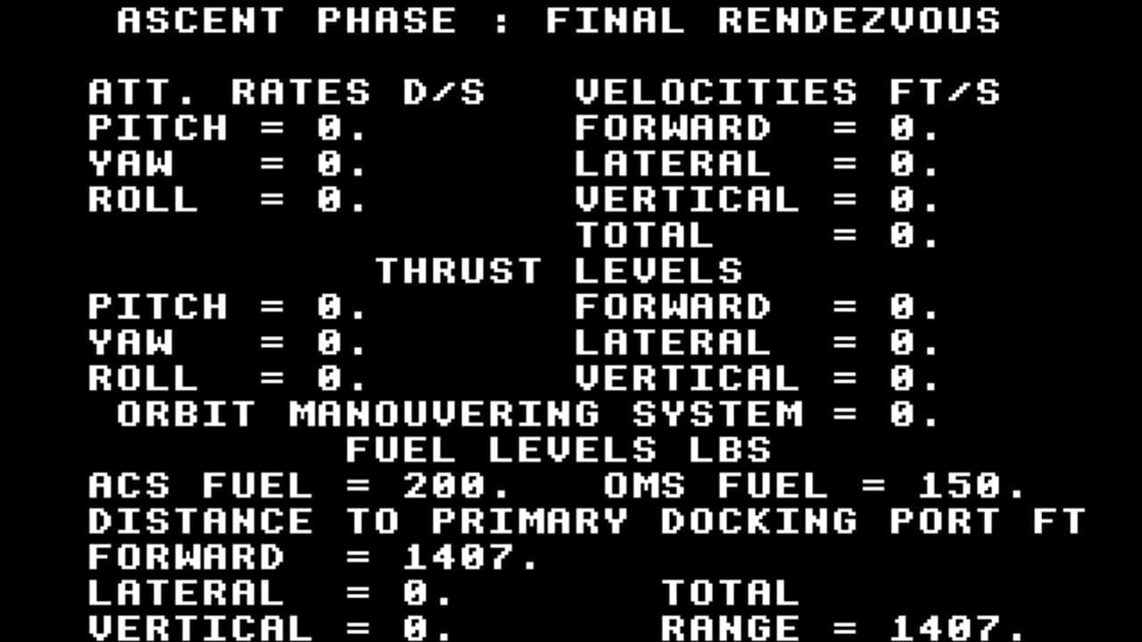 Rendezvous: A Space Shuttle Flight Simulation thumbnail 3