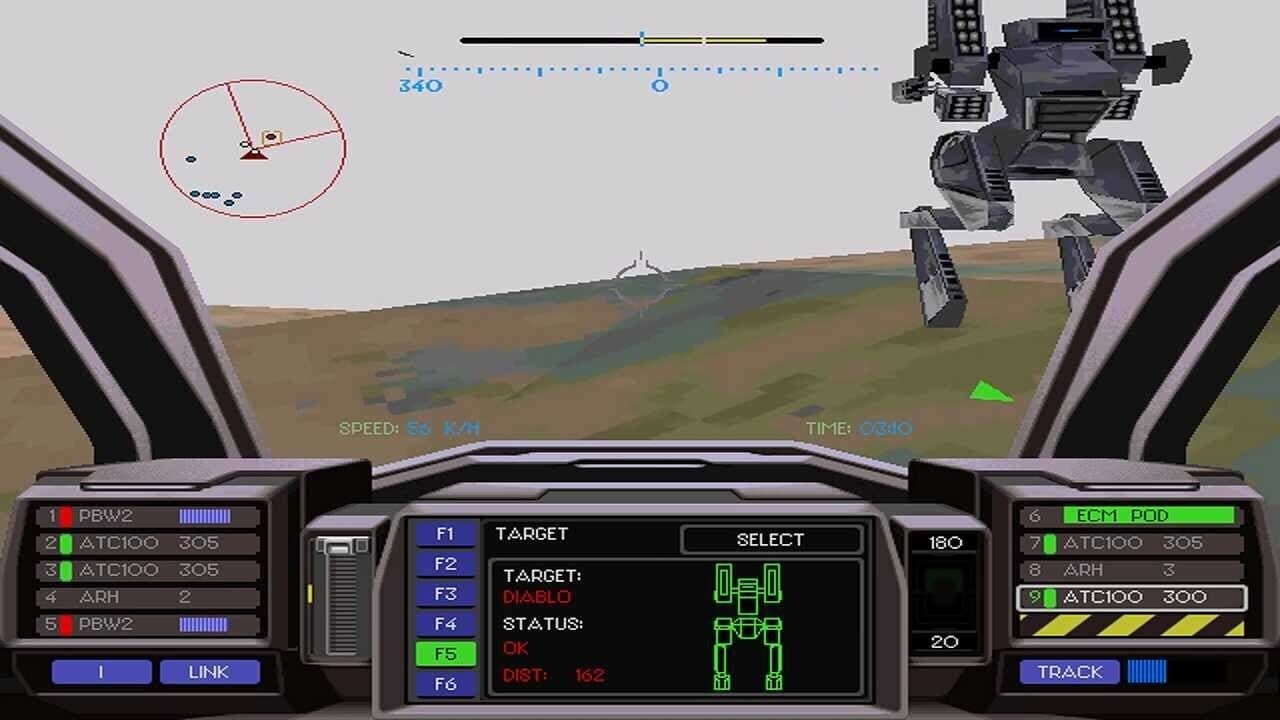 Earthsiege 2 screenshot 1