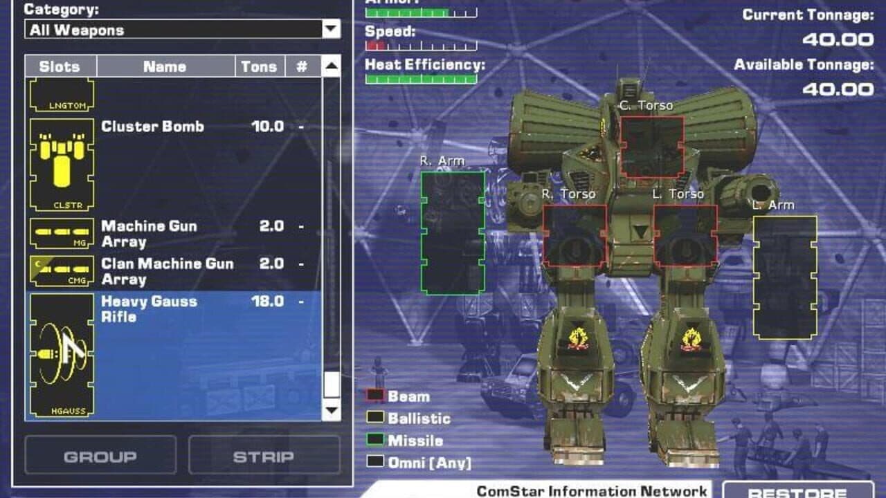 MechWarrior 4: Inner Sphere 'Mech Pak thumbnail 2
