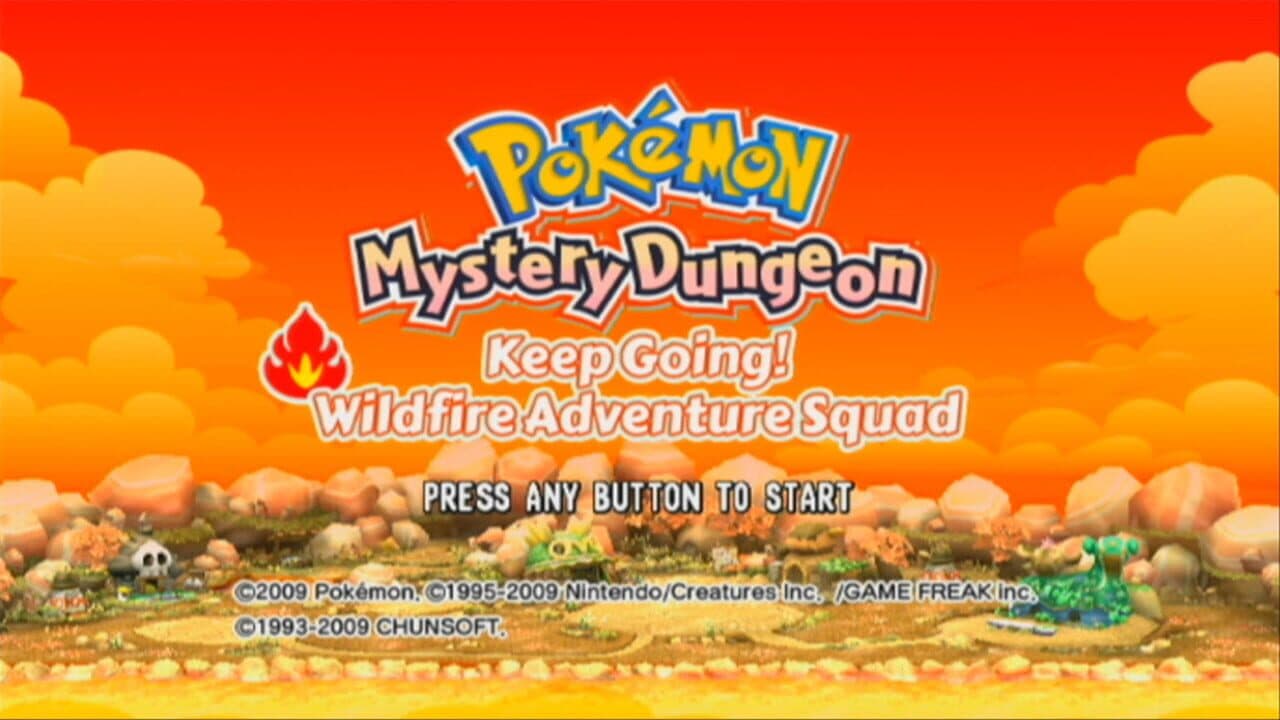 Pokémon Mystery Dungeon: Keep Going! Wildfire Adventure Squad screenshot 1