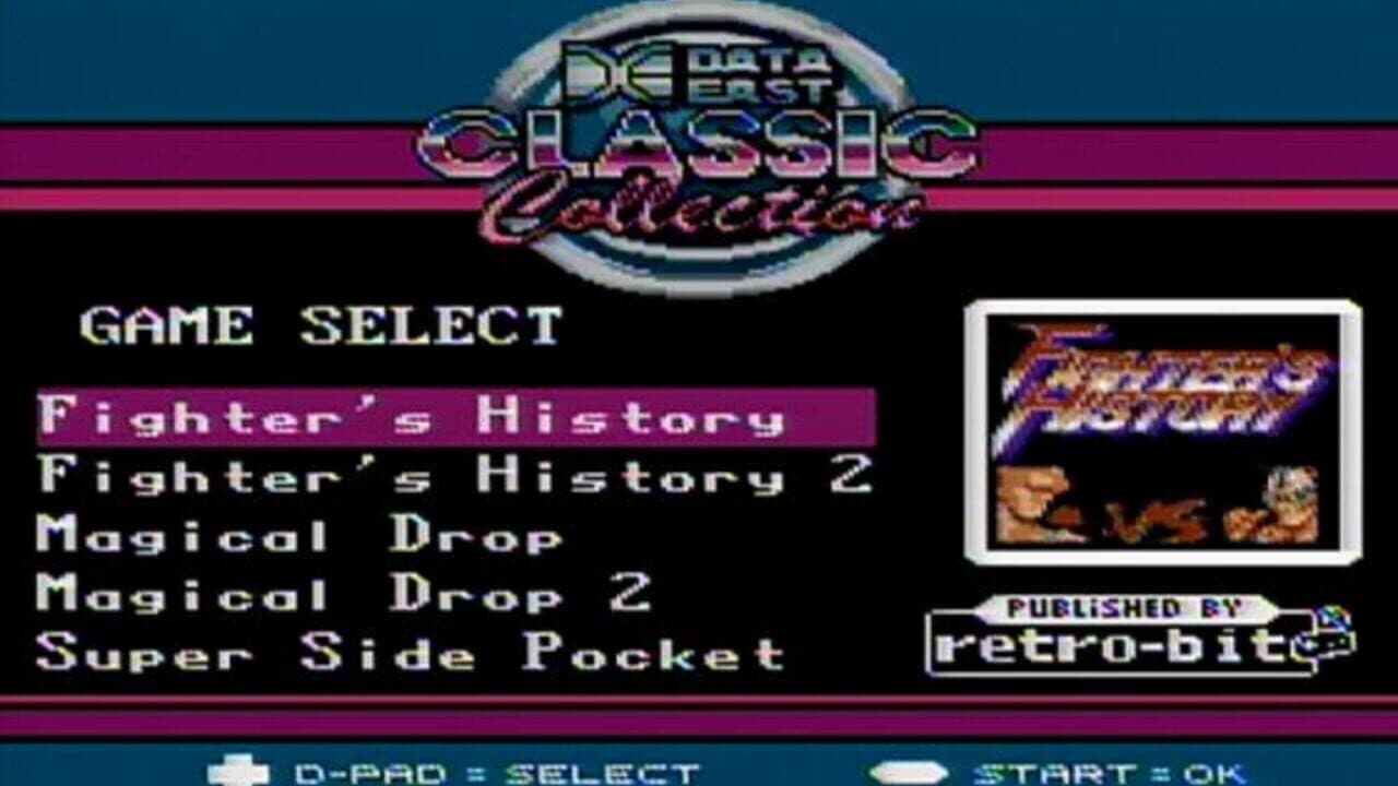 Data East Classic Collection screenshot 1