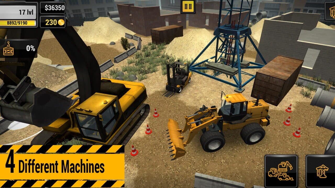 Construction Machines Simulator thumbnail 2