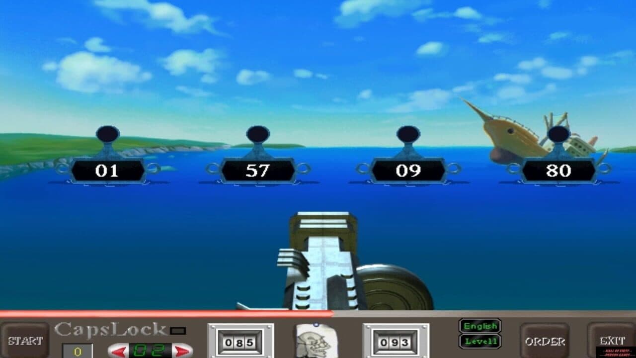 Typing Warrior screenshot 1