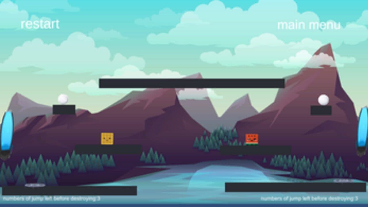 1v1 Cube Game screenshot 1