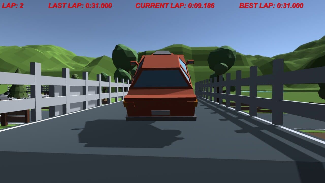 Low Poly Racing screenshot 1
