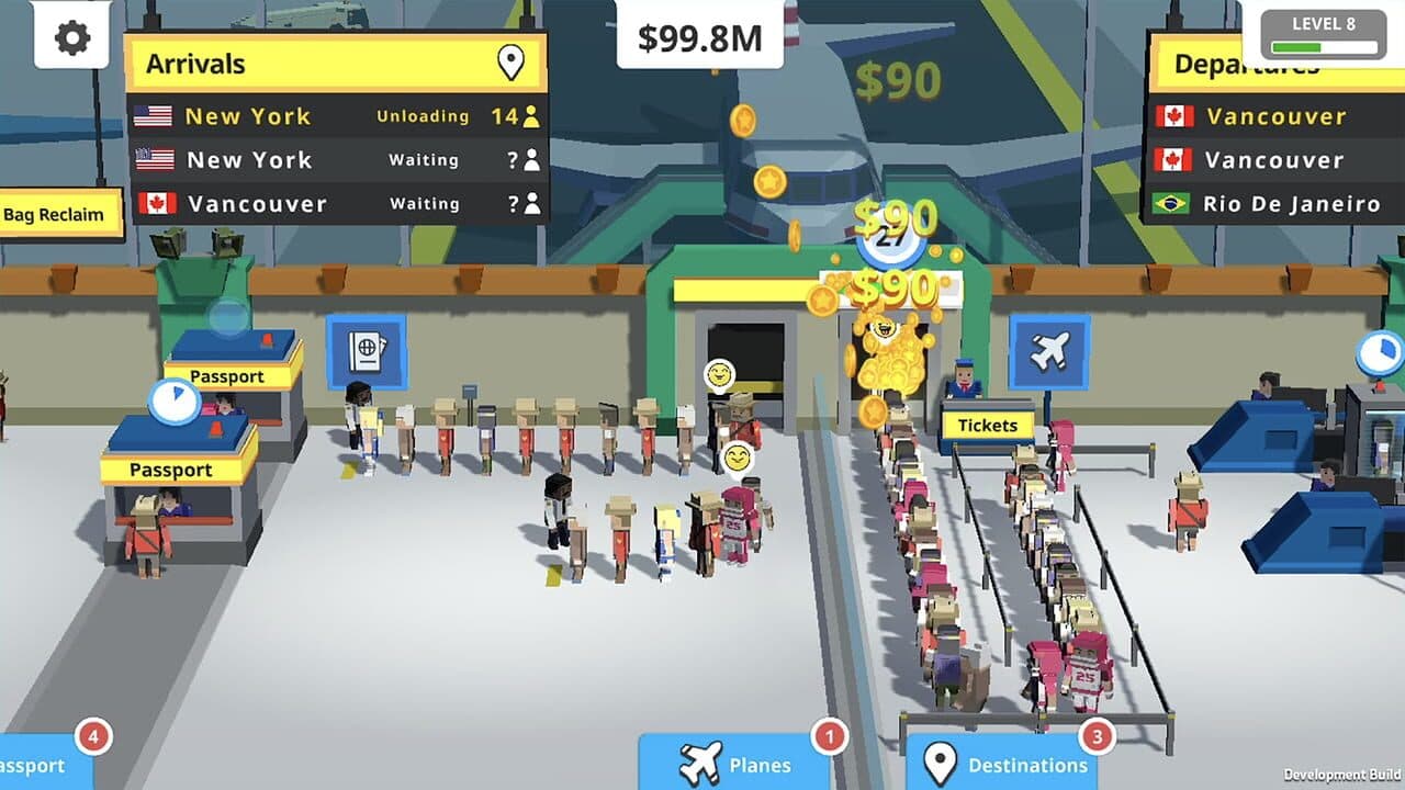 Idle Tap Airport screenshot 1