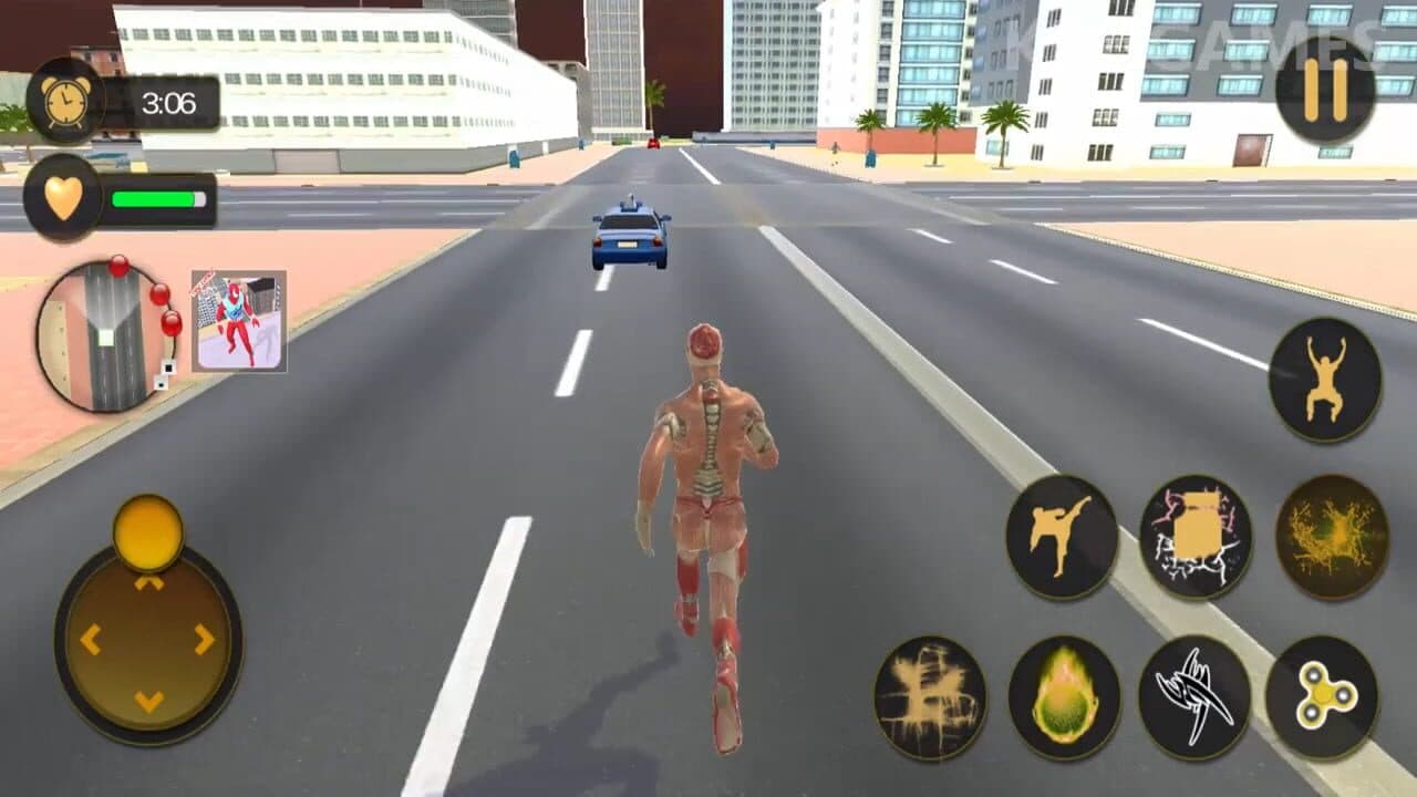Superhero Captain Robot Flying Newyork City War thumbnail 2
