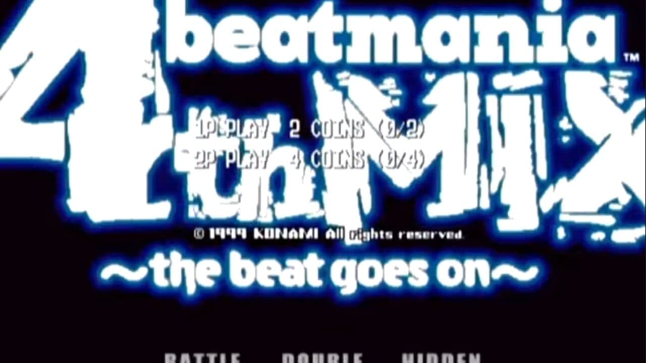 Beatmania 4thMix: The Beat Goes On screenshot 1