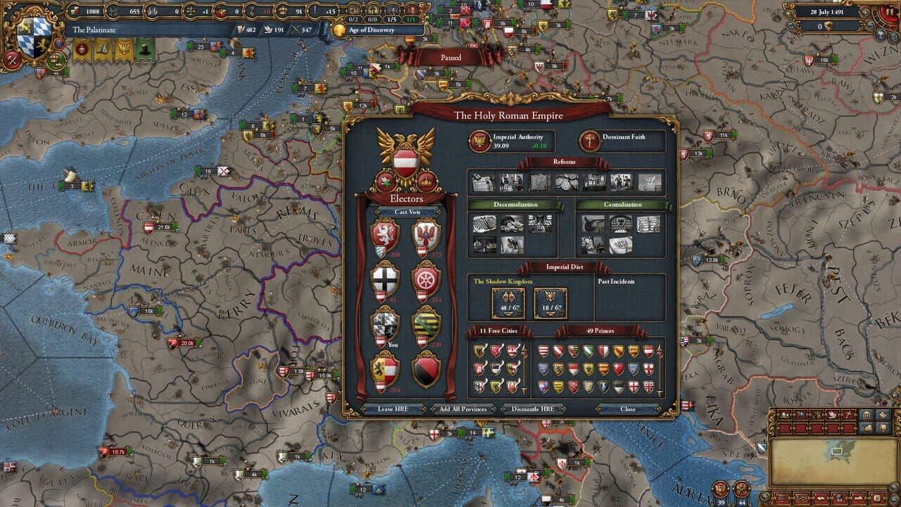 Europa Universalis IV: Emperor thumbnail 4