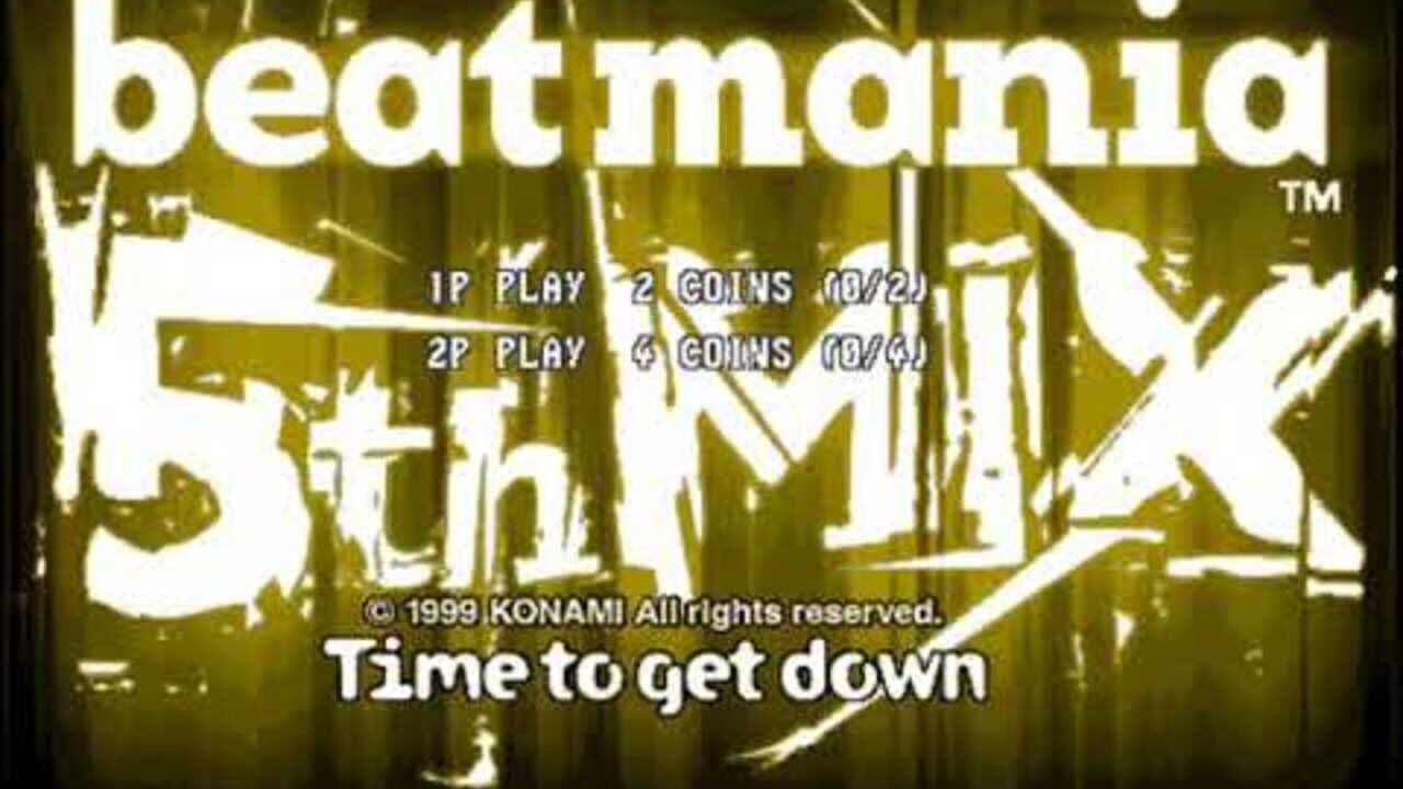 Beatmania 5thMix: Time to Get Down screenshot 1