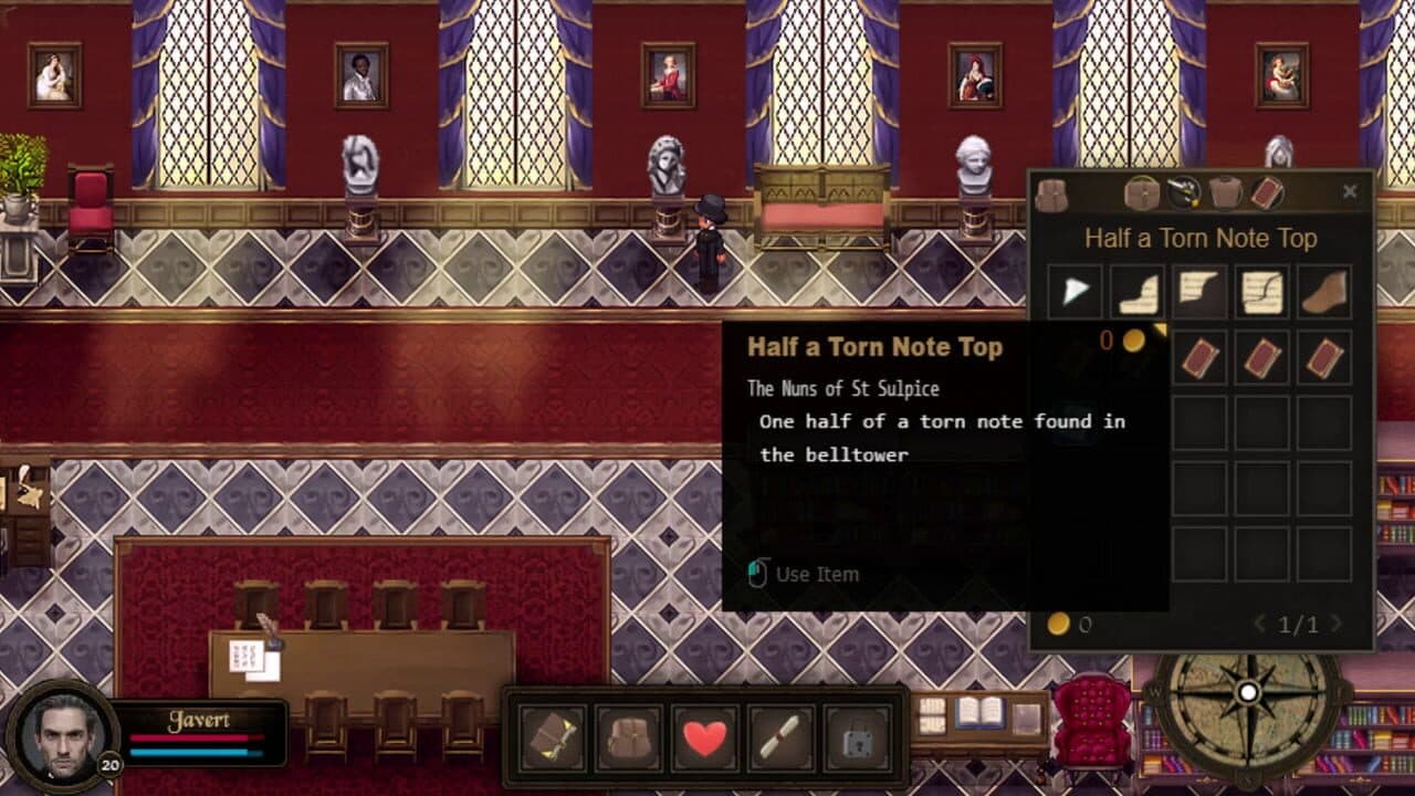 Inspector Javert and the Oath of Blood screenshot 1