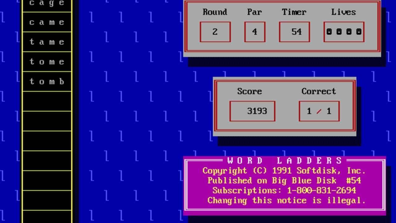 Big Blue Disk #54 thumbnail 2