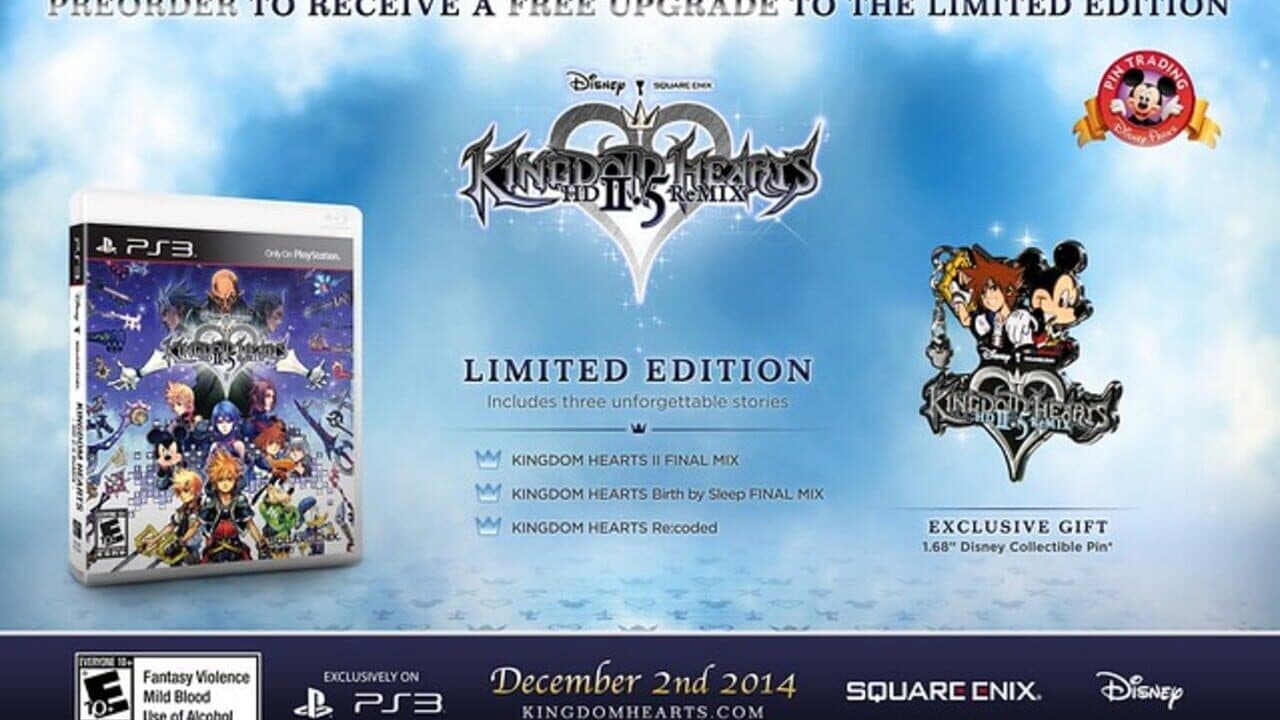 Kingdom Hearts HD 2.5 Remix: Limited Edition screenshot 1