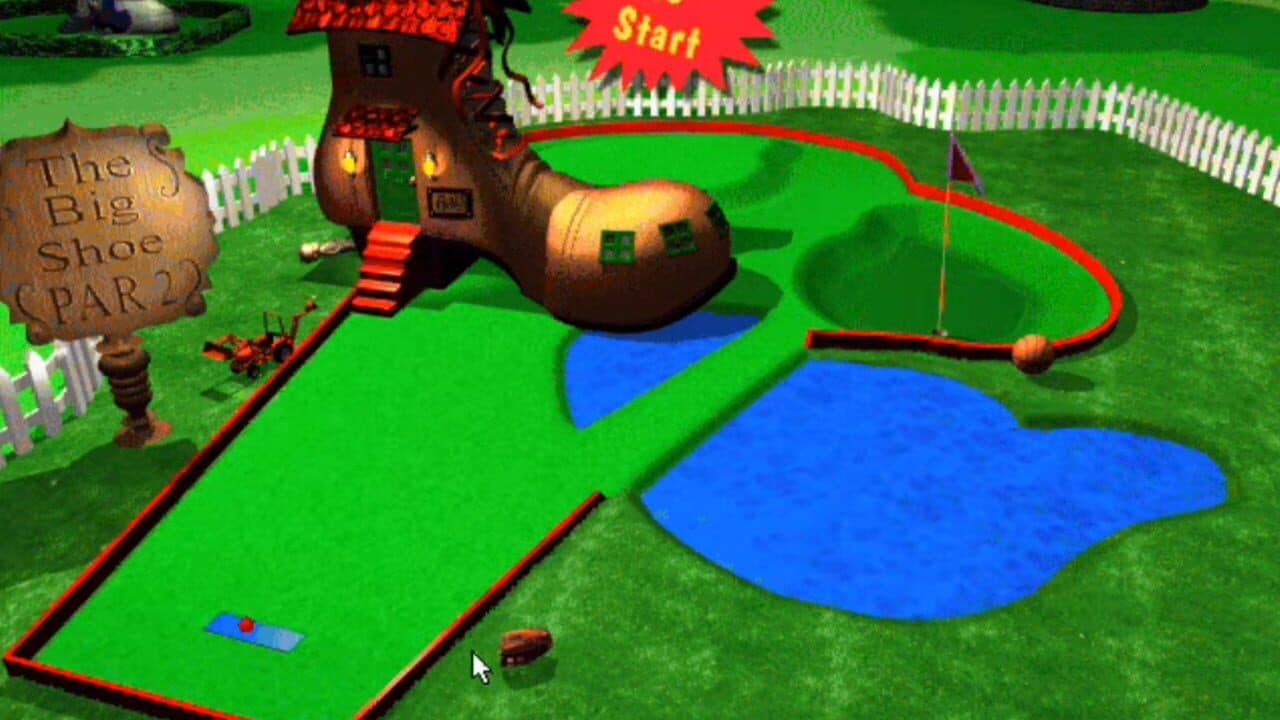 3D Ultra Minigolf screenshot 1