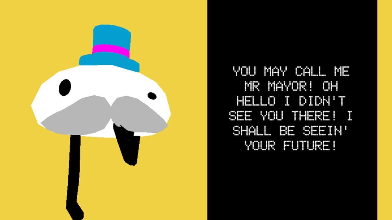 Mr Mayor Tells Your Fortune Recounts a Story and Offers You Snacks screenshot 1