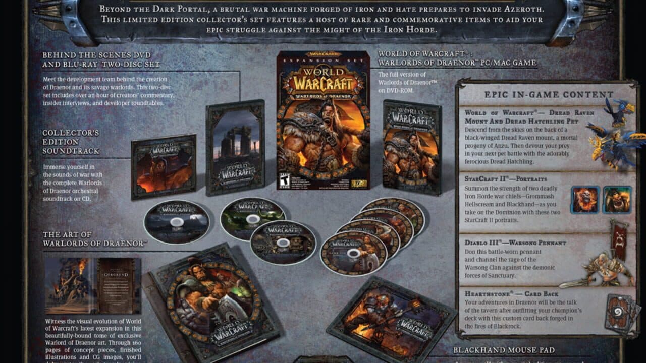 World of Warcraft: Warlords of Draenor - Collector's Edition screenshot 1