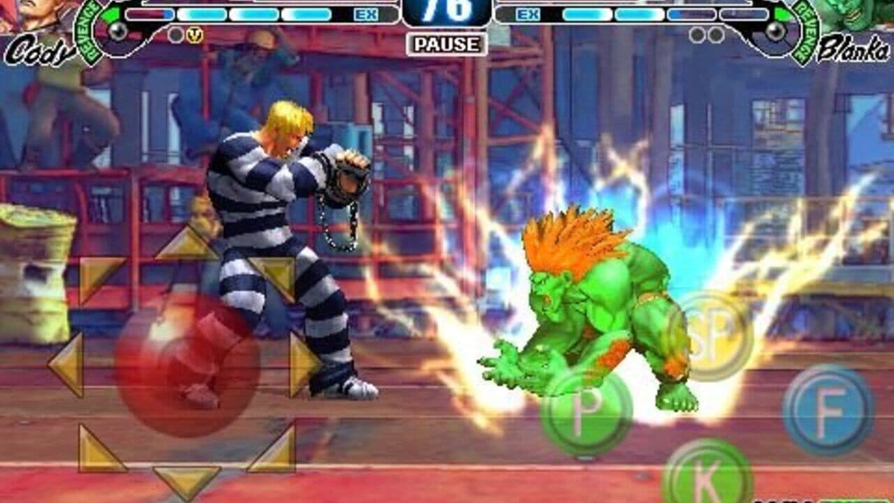 Street Fighter IV Volt: Battle Protocol screenshot 1