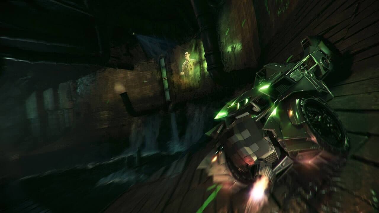 Batman: Arkham Knight - Riddler Themed Batmobile Skin screenshot 1