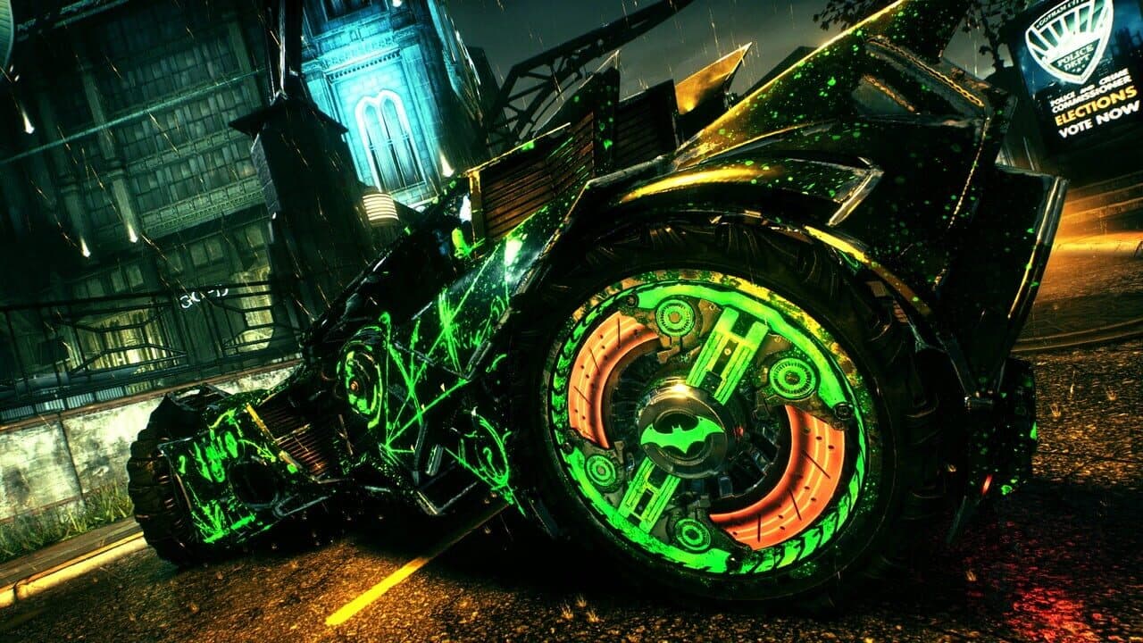 Batman: Arkham Knight - Riddler Themed Batmobile Skin thumbnail 3