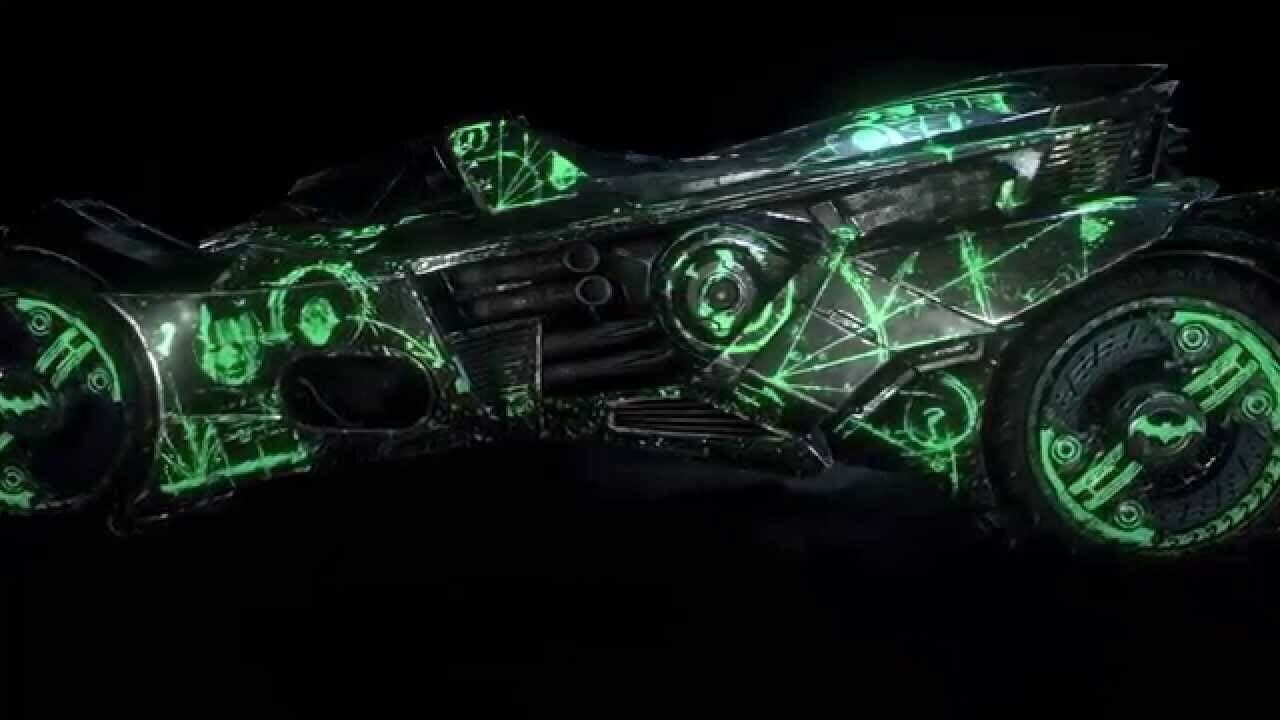 Batman: Arkham Knight - Riddler Themed Batmobile Skin thumbnail 5