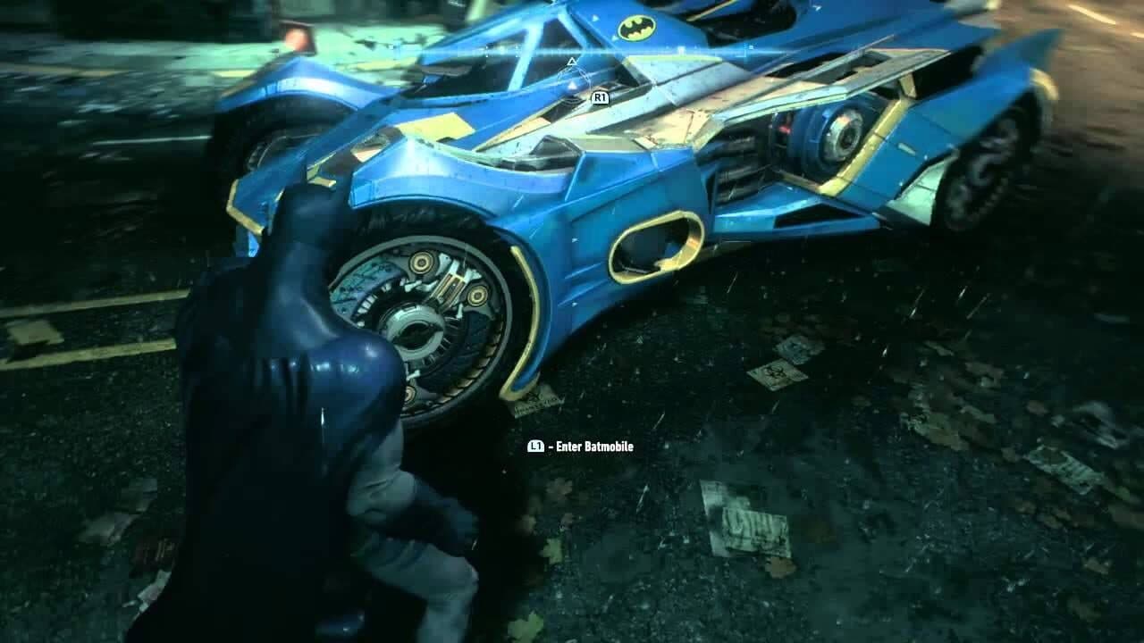 Batman: Arkham Knight - 1970s Batman Themed Batmobile Skin thumbnail 2