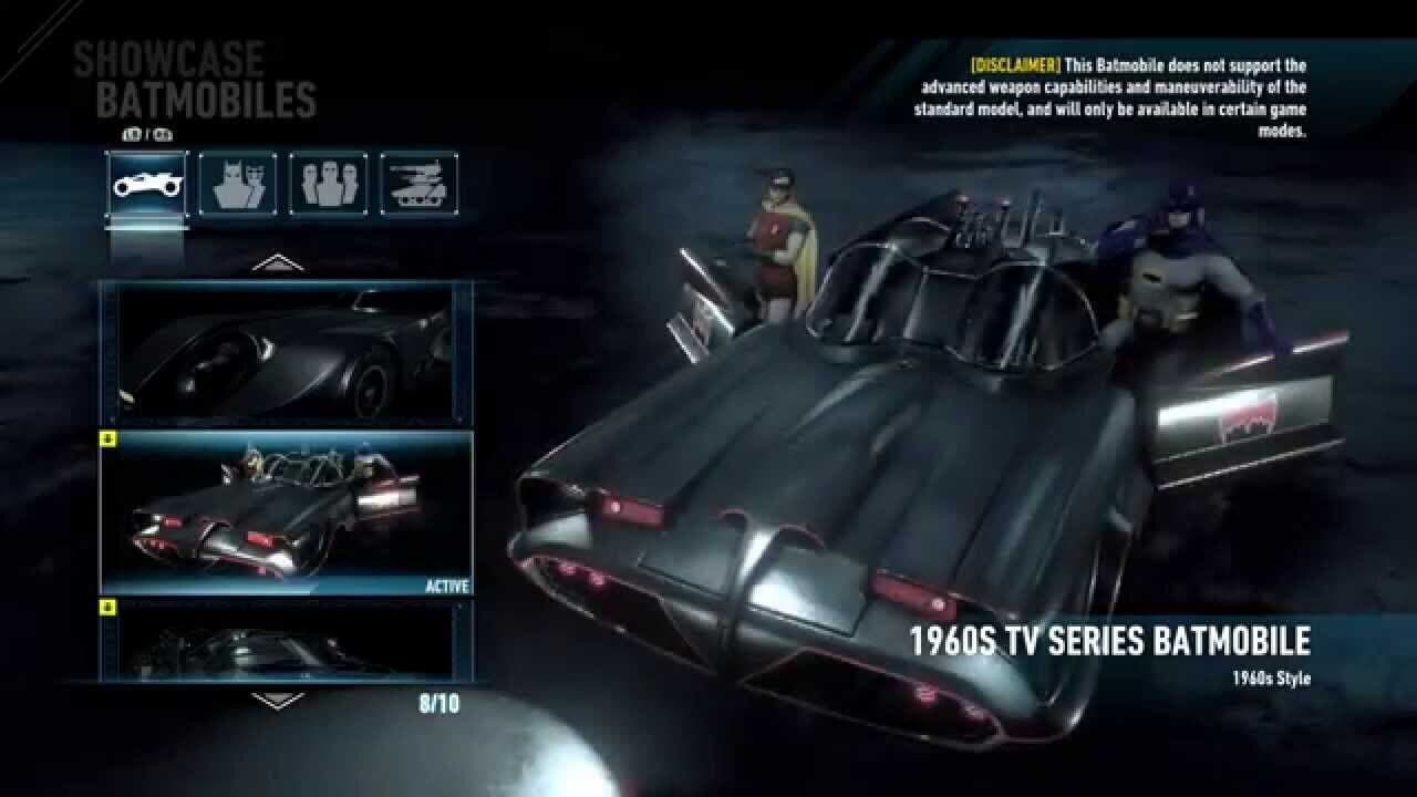 Batman: Arkham Knight - Batman Classic TV Series Batmobile Pack thumbnail 2