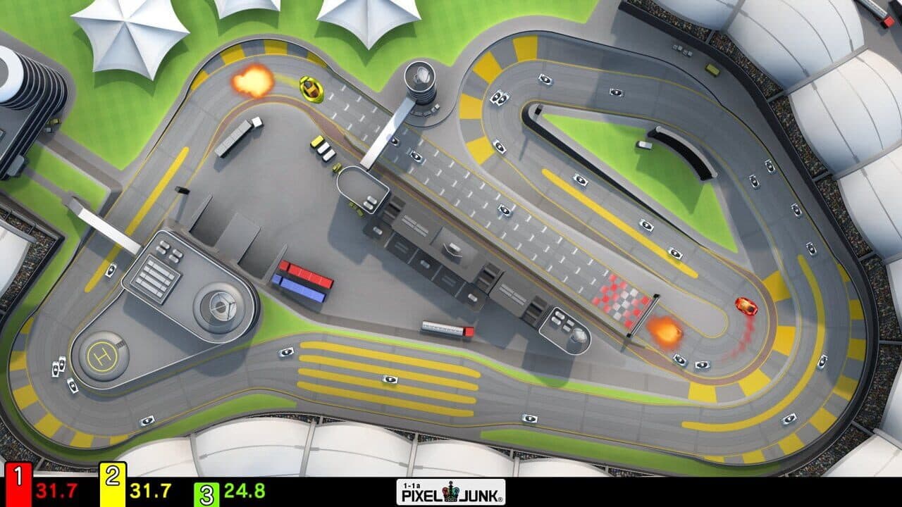 PixelJunk Racers: 2nd Lap screenshot 1
