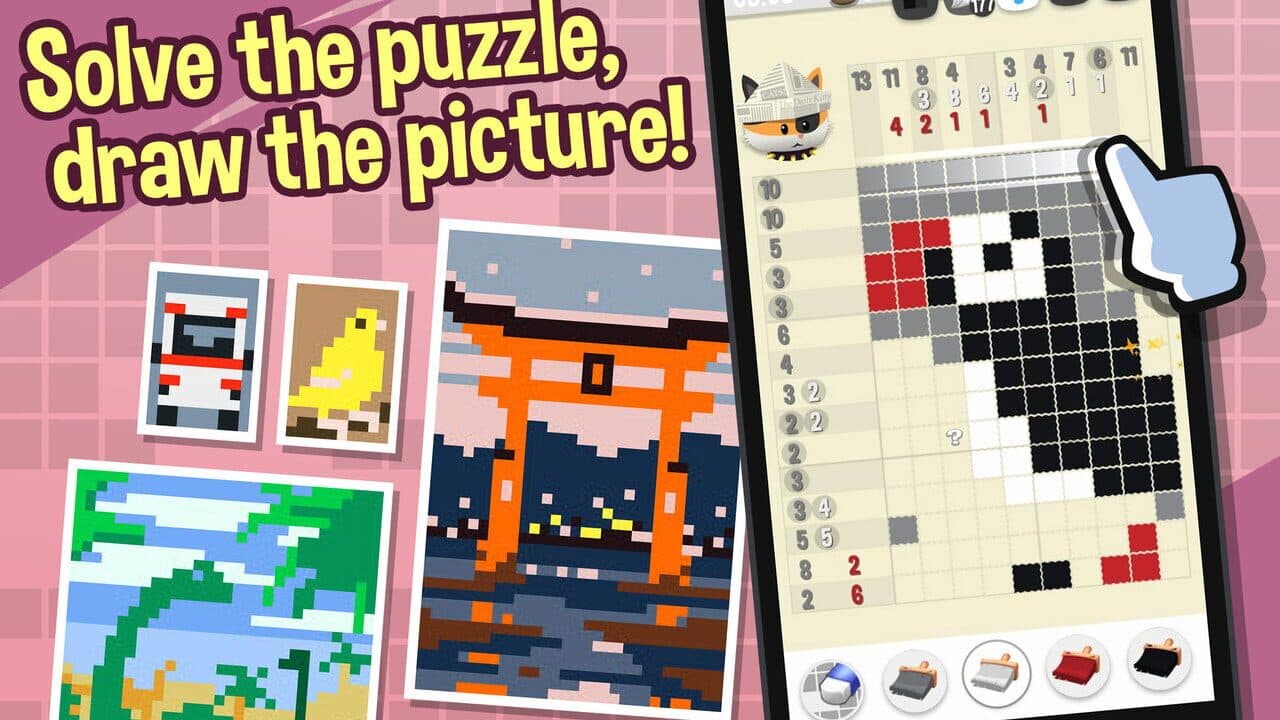 Hungry Cat Picross screenshot 1