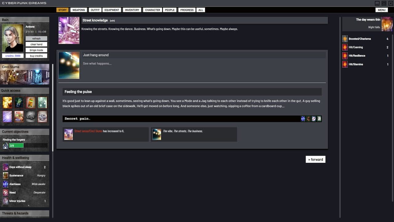 Cyberpunkdreams screenshot 1