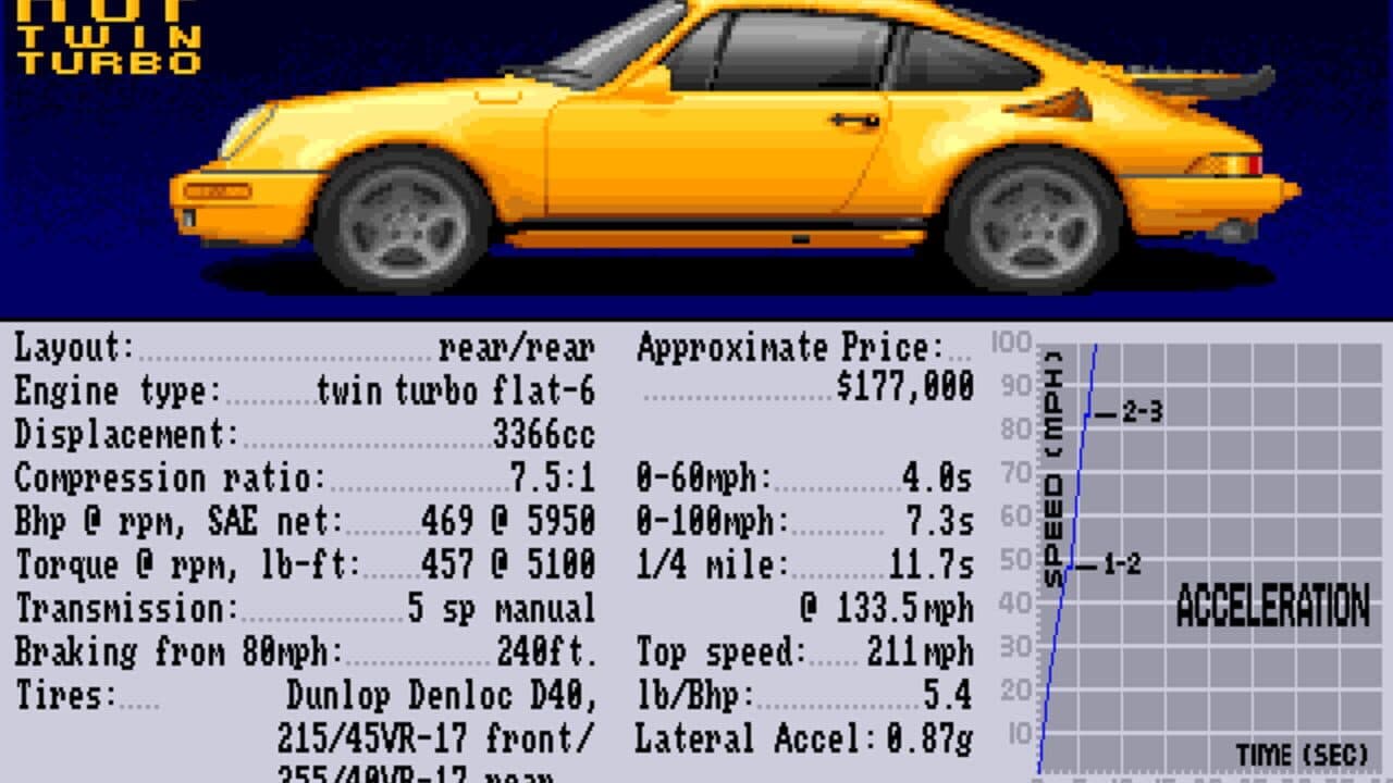 Test Drive II: Car Disk - The Supercars thumbnail 3