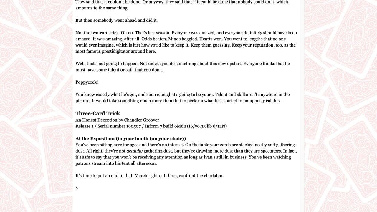 Three-Card Trick screenshot 1