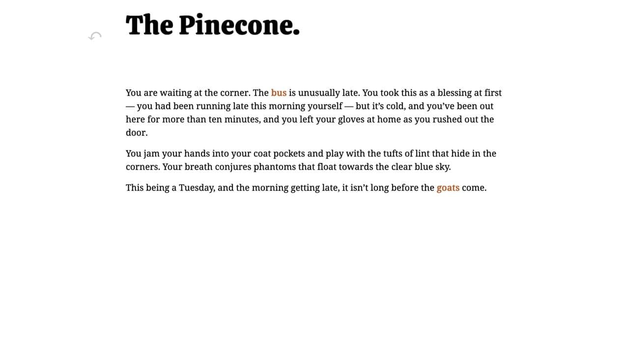 The Pinecone screenshot 1