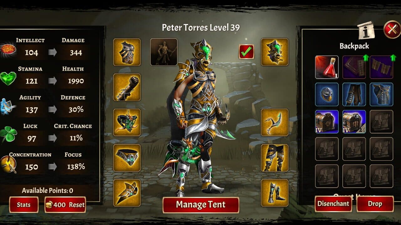 Eterna: Heroes Fall screenshot 1